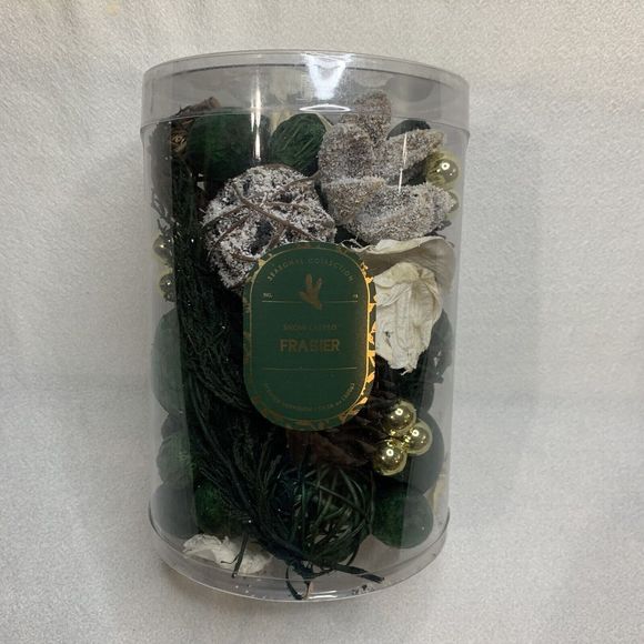 Scented Potpourri Seasonal Collection Holiday Amber Frasier Cinnamon Apple Decor - Picture 6 of 16